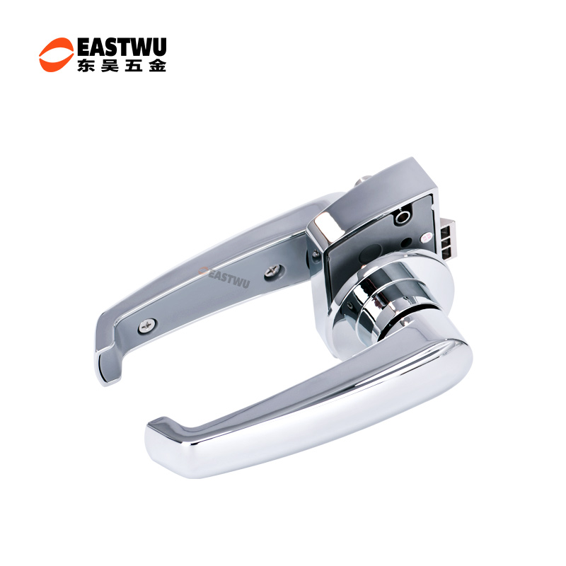 WDL-02房车洗手间门锁全金属把手带反